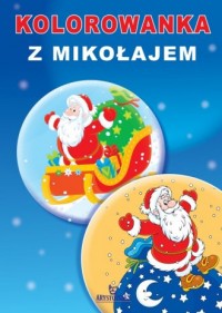 Kolorowanka z Mikołajem - okładka książki