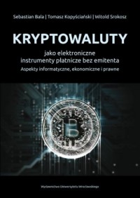 Kryptowaluty jako elektroniczne - okładka książki