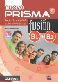 Nuevo Prisma fusion B1+ B2. Podręcznik - okładka podręcznika