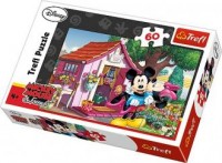 Miki i Minnie w ogrodzie (puzzle - zdjęcie zabawki, gry