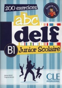 ABC Delf B1 Junior Scolaire   DVD - okładka podręcznika