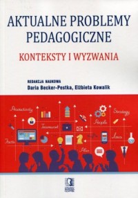 Aktualne problemy pedagogiczne. - okładka książki