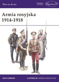 Armia rosyjska 1914-1918 - okładka książki