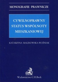 Cywilnoprawny status wspólnoty - okładka książki