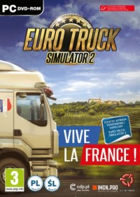 Euro Truck Simulator 2. Francja - pudełko programu
