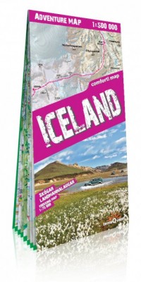 Island adventure mapa samochodowo-turystyczna - okładka książki