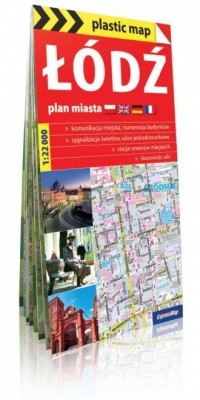 Łódź plan miasta. 1:22 000 - okładka książki