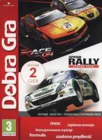 Race One + Xpand Rally - pudełko programu