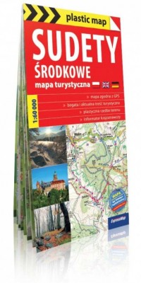 Sudety Środkowe mapa turystyczna. - okładka książki