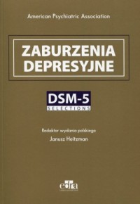 Zaburzenia depresyjne DSM-5 Selections - okładka książki