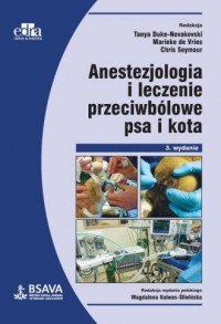Anestezjologia i leczenie przeciwbólowe - okładka książki