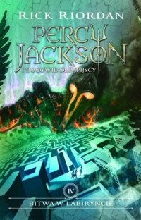 Bitwa w Labiryncie Percy Jackson - okładka książki