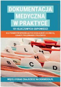 Dokumentacja medyczna w praktyce. - okładka książki