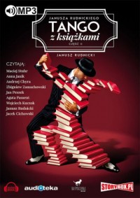 Janusza Rudnickiego tango z książkami - pudełko audiobooku
