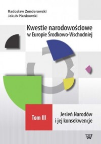 Kwestie narodowościowe w Europie - okładka książki