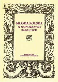 Młoda Polska w najnowszych badaniach - okładka książki