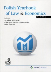 Polish Yearbook of Law & Economics - okładka książki