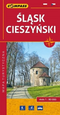 Śląsk Cieszyński. Mapa turystyczna - okładka książki