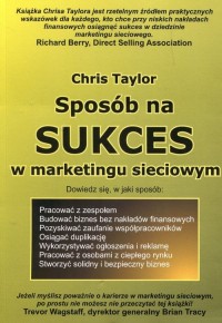 Sposób na sukces w marketingu sieciowym - okładka książki