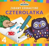 Zabawy edukacyjne czterolatka - okładka książki
