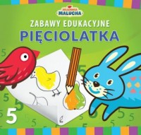 Zabawy edukacyjne pięciolatka - okładka książki