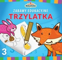Zabawy edukacyjne trzylatka - okładka książki
