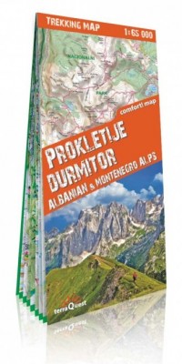 Alpy Albani i Czarnogóry Durmitor - okładka książki