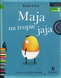 Czytam sobie Maja na tropie jaja. - okładka książki