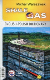 Gaz łupkowy Słownik polsko- angielski - okładka książki