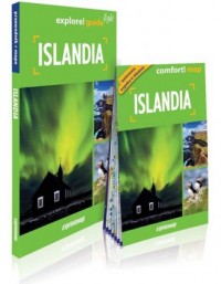 Islandia explore! guide light - okładka książki