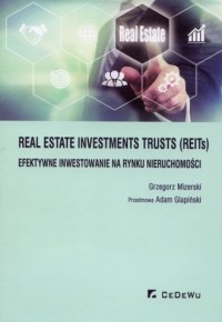Real Estate Investments Trusts - okładka książki
