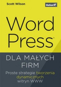 WordPress dla małych firm. Proste - okładka książki