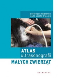 Atlas ultrasonografii małych zwierząt - okładka książki