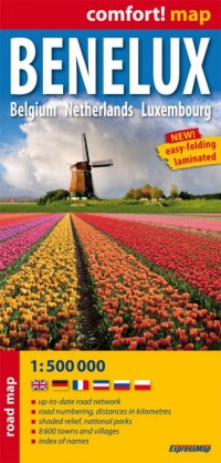Benelux Belgium Netherlands Luxembourg - okładka książki