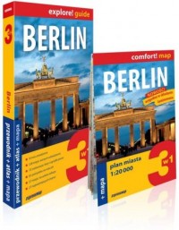 Berlin explore! guide. 3w1: przewodnik - okładka książki