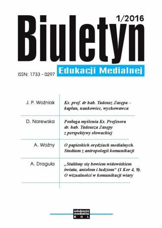 Biuletyn Edukacji Medialnej 2/2016 - okładka książki