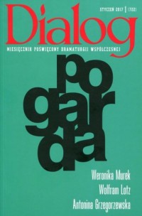 Dialog 2017/01 - okładka książki