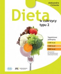 Dieta w cukrzycy typu 2 - okładka książki