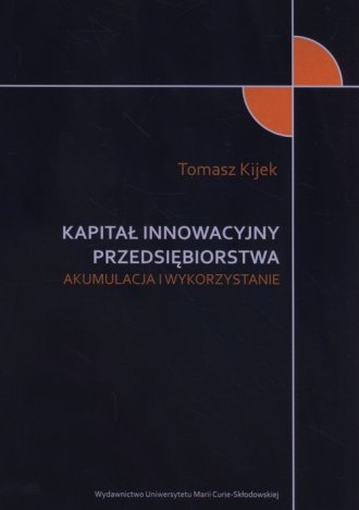 Kapitał innowacyjny przedsiębiorstwa. - okładka książki
