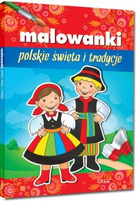 Malowanki polskie święta i tradycje - okładka książki