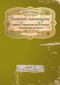 Pamiętniki matematyczne część 2. - okładka książki