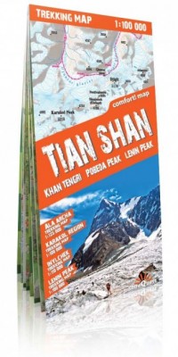 Tien Shan Tian Shan mapa trekkingowa. - okładka książki
