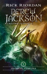 Złodziej pioruna Percy Jackson - okładka książki