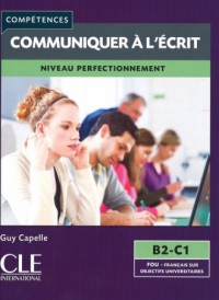 Communiquer a lecrit B2-C1 - okładka podręcznika
