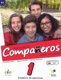 Companeros 1. Ćwiczenia   licencia - okładka podręcznika