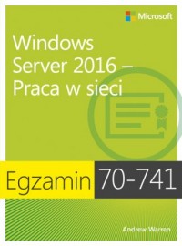 Egzamin 70-741: Windows Server - okładka książki