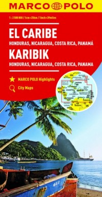 Karaiby, Honduras, Nikaragua, Kostaryka, - okładka książki