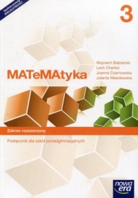 Matematyka 3. Podręcznik. Zakres - okładka podręcznika