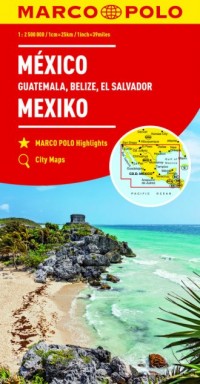 Meksyk, Gwatemala, Belize, Salwador - okładka książki