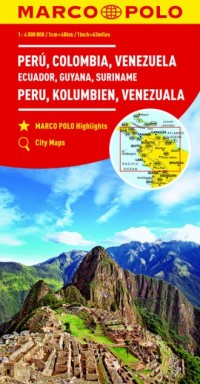 Peru, Kolumbia, Wenezuela, Ekwador, - okładka książki